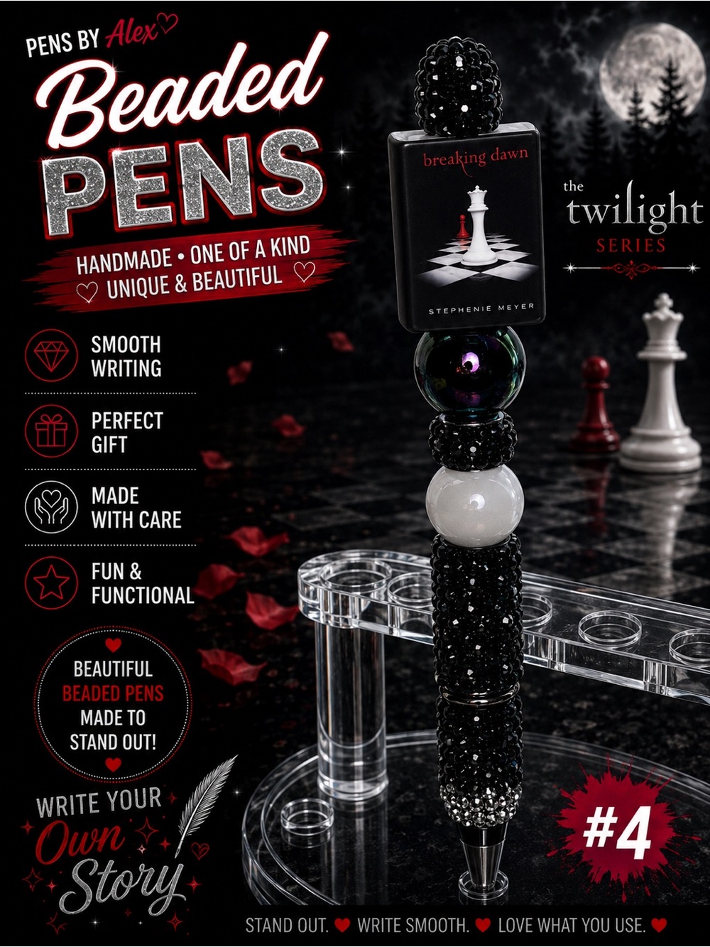 Pens By Alex - Twilight Book Series - Picture 10 of 15